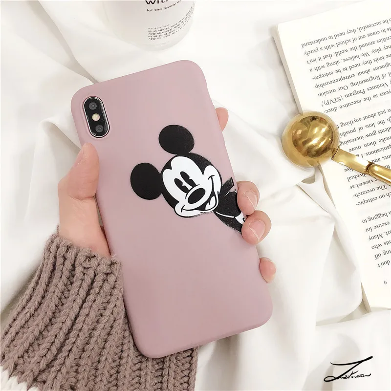 

SICOOTE 2019 Mickey Stitch for Samsung A30 A50 case Love heart Cartoon Cover for funda samsung galaxy A10 A20 A50 case conque