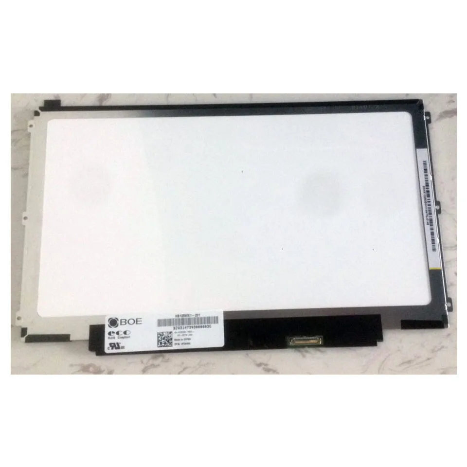 For BOE HB125WX1-201 HB125WX1 201 LED Screen Matrix for Laptop 12.5&quot 1366X768 HD 30Pin Matte Replacement LCD Display | Компьютеры и