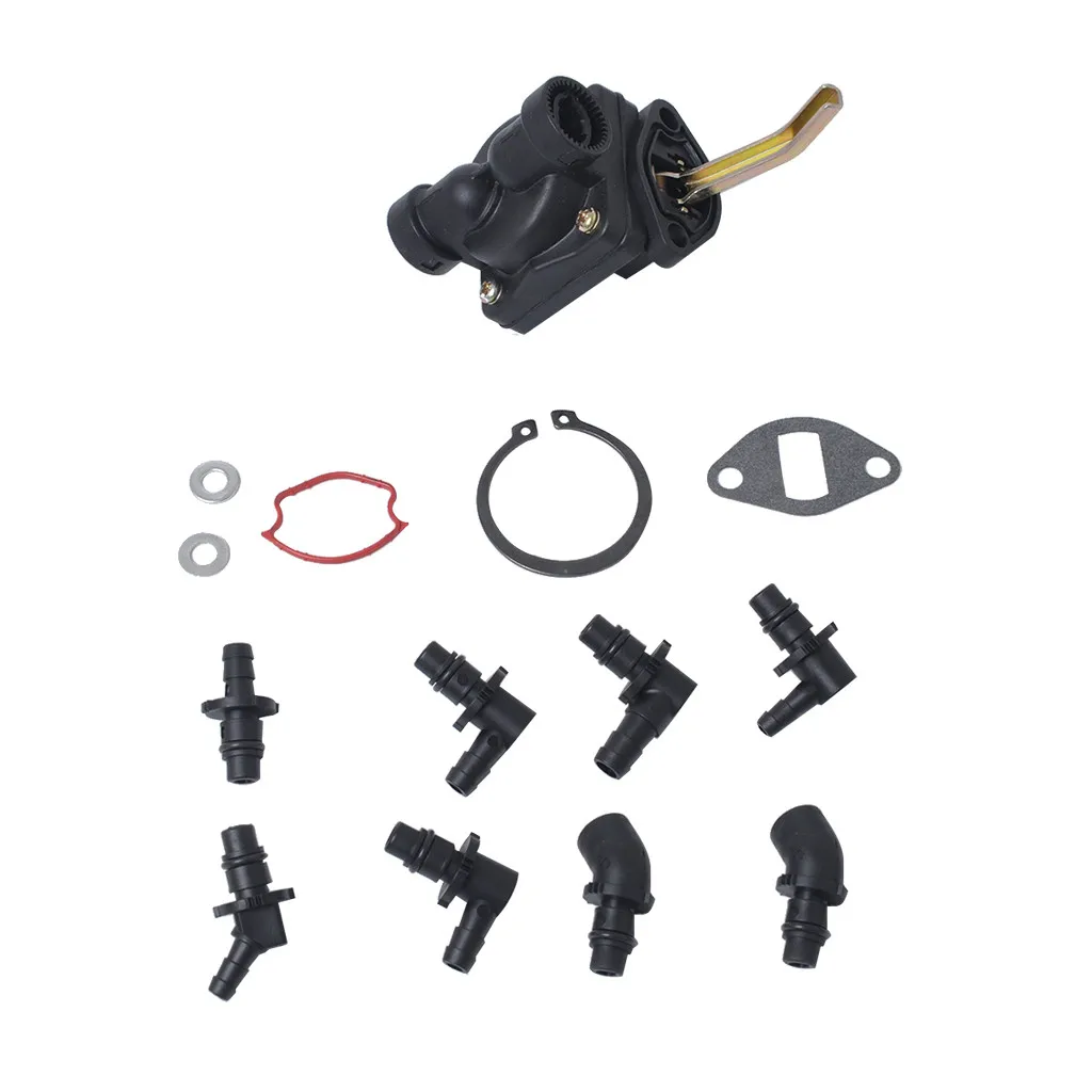 Высококачественный топливный насос для Kohler 52 559 03-S KT17 KT19 M18 M20 MV16 MV18 MV20 двигатели 1/", 5/16" и 3/" ID топливная линия# P5