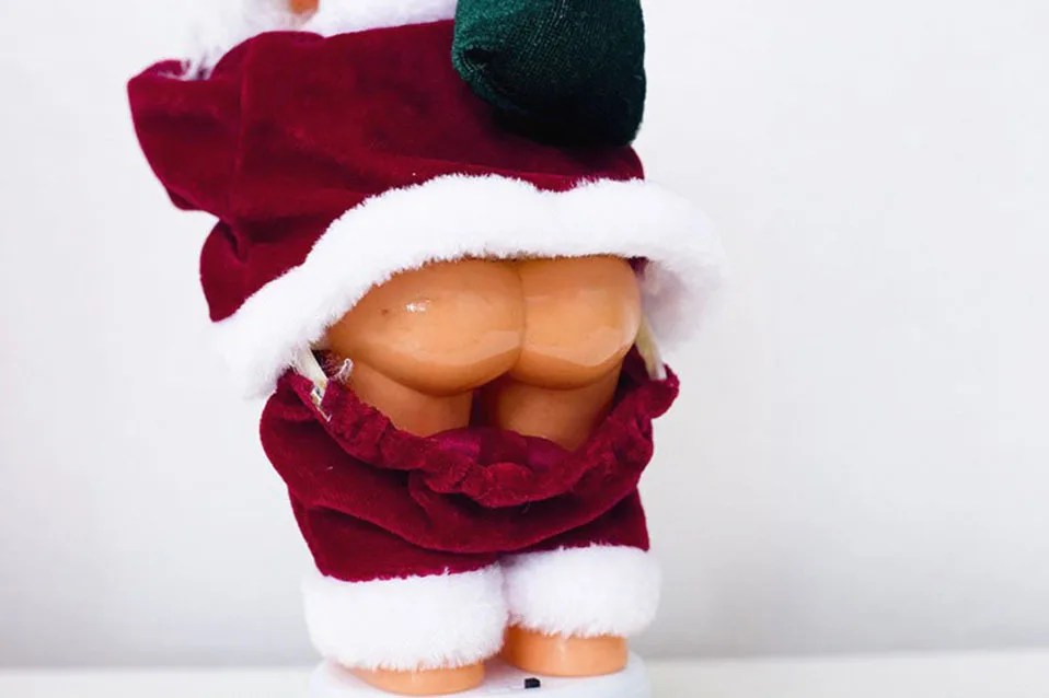 НОВАЯ РОЖДЕСТВЕНСКАЯ Музыкальная кукла Санта-Клаус, игрушки Санта-Клауса, рождественские украшения для дома, подарок для детей
