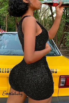 

Dot Printed Ladies Summer Jumpsuit Ladies Fashion High Waist Playsuit Bandage Summer Casual Shorts Trousers