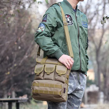 

New Durable Outdoor Single Shoulder Military Tactical Backpack Oxford Camping Travel Hiking Trekking Runsacks Bag Wholesale
