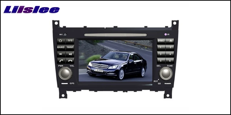 For Mercedes Benz MB C W203 2000~2007 LiisLee Multimedia TV DVD GPS Audio Hi-Fi Radio Original Style Navigation Advanced NAVI  2