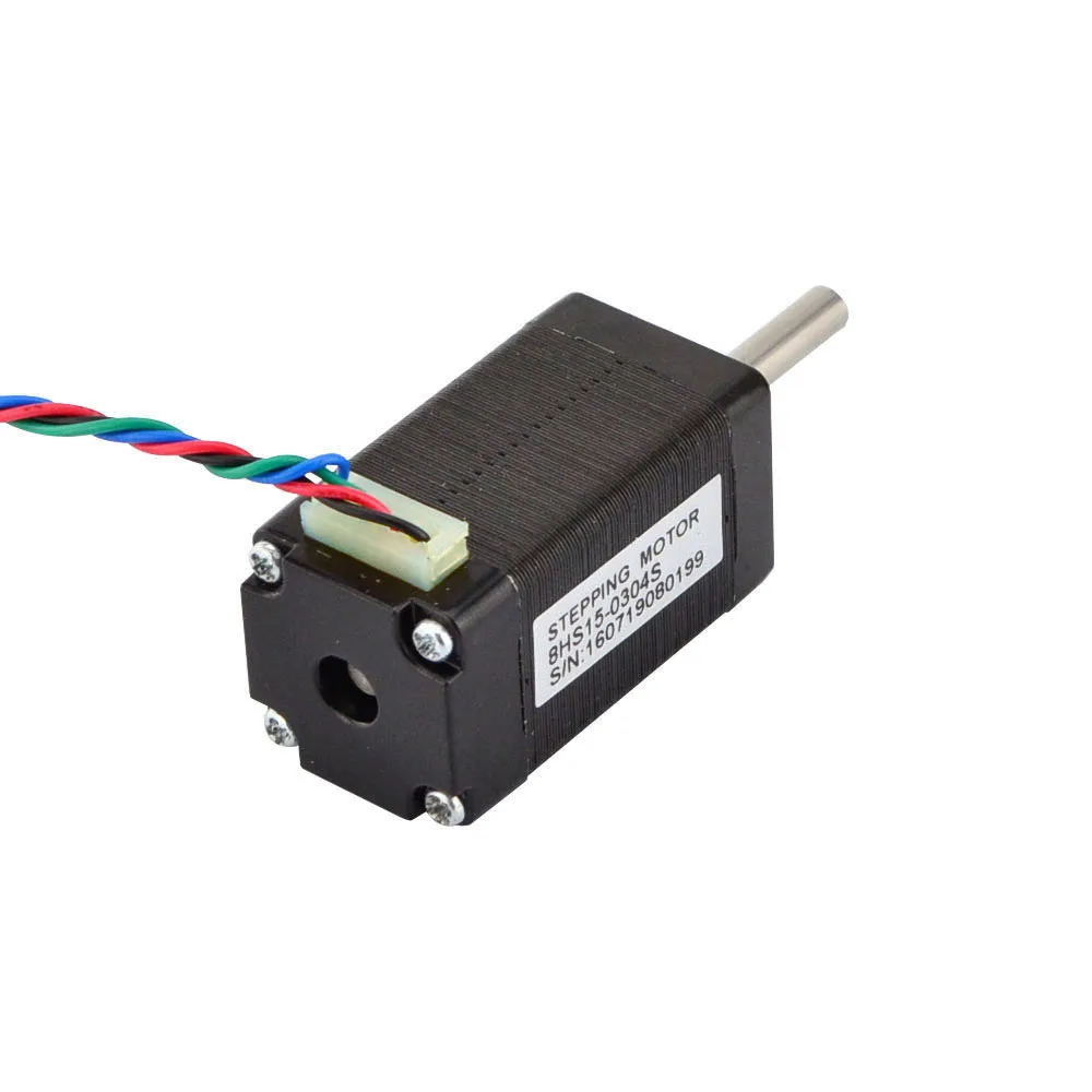 Nema 8 шаговый двигатель 12 V биполярный 3Ncm (4.25oz.in) 1 deg 0.3A мини степпер 20x20x38 мм 2 фазы