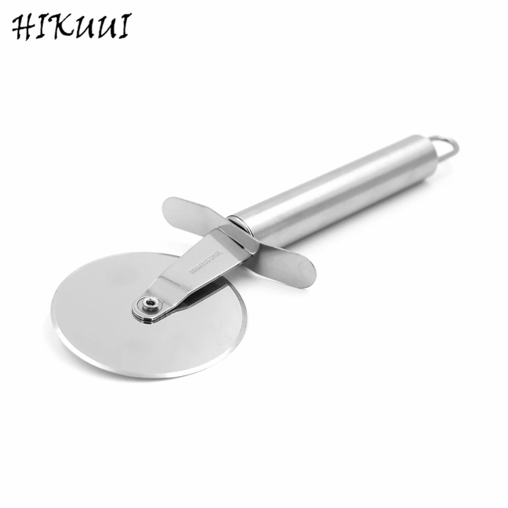 Buy 1PC Food Grade Full Stainless Steel Pizza Knife Dough Pie Cutter Wheel