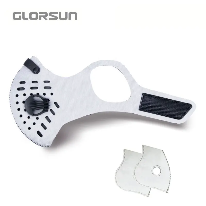 GLORSUN маска на заказ из неопрена n99 анти-пм2, 5 мотоциклетная велосипедная черная моющаяся маска для рта для занятий спортом - Цвет: 005I002