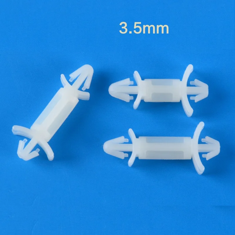 100Pcs Nylon PCB boards circuit board Spacers Standoff fixed clips 3