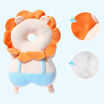 

Baby Toddler Head Protection Pad Pillow Cute Cartoon Anti Crash Toddler Care Headrest Infant Learning Walking Protection Pillow