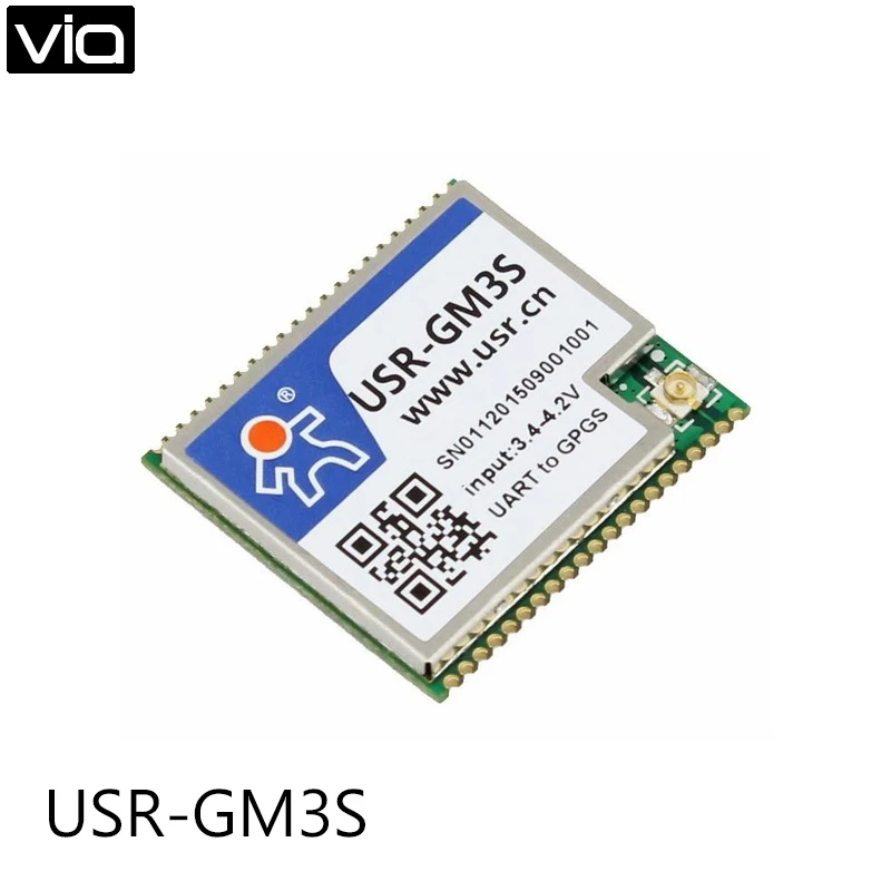 

USR-GM3S Free Shipping Industrial Serial GSM/GPRS Module with Built-in SIM Card