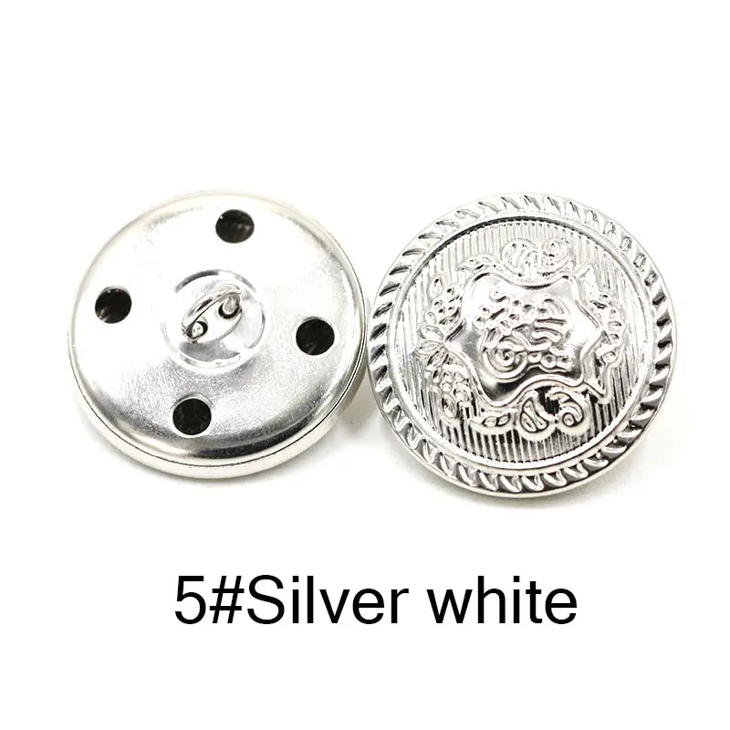 Sale 10PCS/Lot DIY Coat Golden Silvery Classic For Jeans Popular Clothing Accessories High Quality Bronze Button