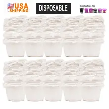 Одноразовая бумажная кофейная чашка 100 предмета кофейные бумажные фильтры чашки K-Cup Экологические для Keurig 1,0& 2,0 кофейные капсульные горшки