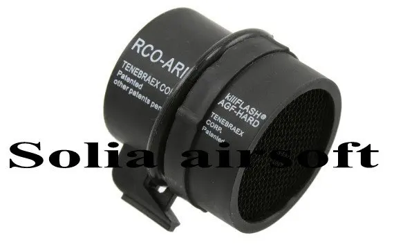 

Tactical Kill Flash Protective Scope Sight Cover For Hunting Black DE