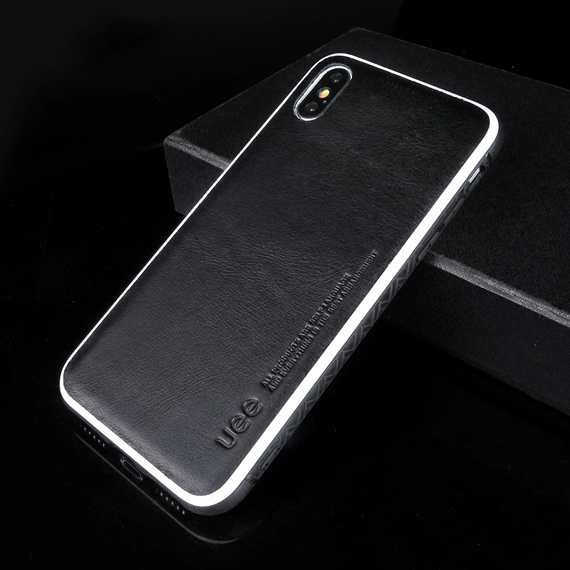 Чехол для телефона из натуральной кожи iPhone 11 pro max xs XR полноразмерный Мягкий