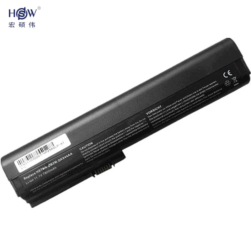 HSW Аккумулятор для ноутбука HP SX06XL SX09 EliteBook 2560 p 2570 HSTNN UB2L батареи QK644AA|Аккумуляторы
