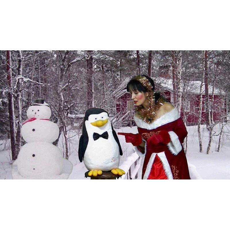 2018 Новый высокое качество красный с длинным рукавом белого меха рождественское платье Рождественский Красный Одежда для взрослых Для