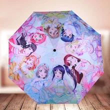 Много денег японского аниме waifu зонтик Зонт индивидуальный подарок