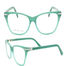 MONGOTEN, фирменный дизайн, Ретро стиль, унисекс, модные, ацетат, полная оправа, Роскошные, с бриллиантами, оптические очки, Анти-усталость, новые очки для чтения