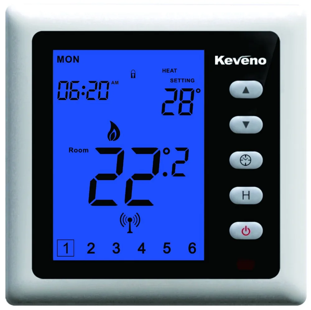 

T302EBB-N Programmable/Manual Room Thermostat with Built-in Modbus Protocol for Electric heating system
