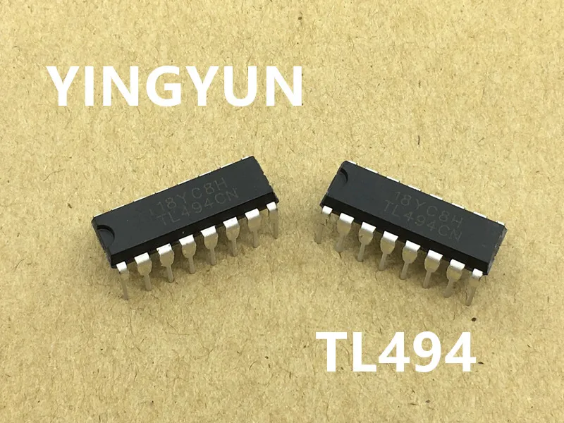 

10 шт./лот TL494CN DIP16 TL494 494CN DIP-16 Новый и оригинальный IC