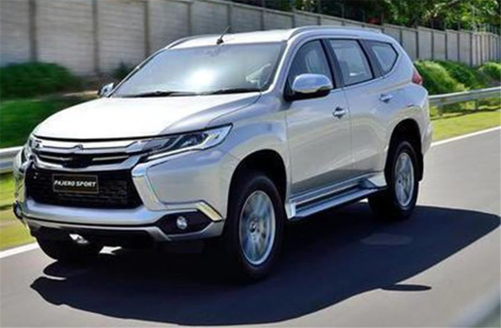 3-в-1 функции DRL для Mitsubishi Montero Sport 2013- дневные ходовые огни светильник проектор противотуманная фара с желтым сигналом