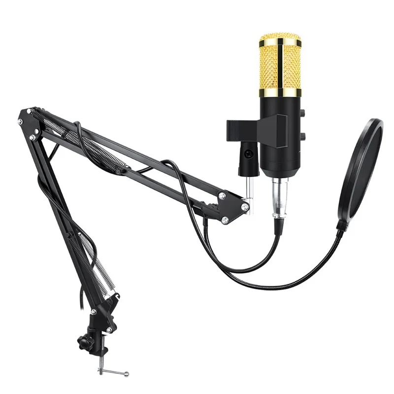 

Ituf Professional Condenser USB Microphone BM900 for computer BM-800 Upgraded Audio Studio Vocal Recording KTV Adjustable volume