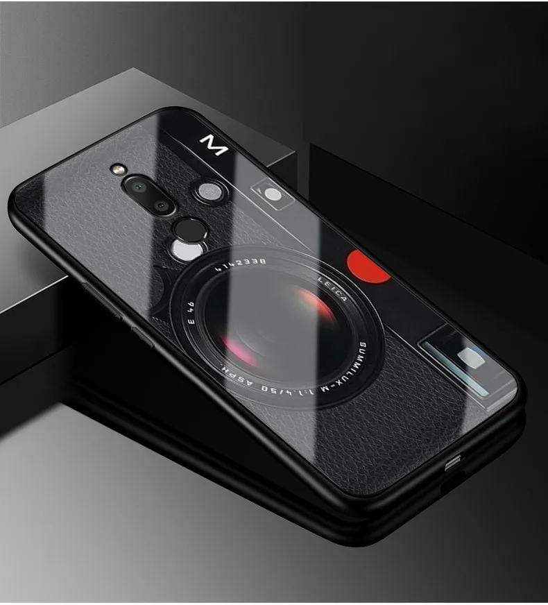 Для Meizu M8 Case M 8 5," Жесткий ПК стеклянный чехол для телефона черный ТПУ бампер чехол для Meizu M8 Case M 8 8M закаленное стекло крышка - Цвет: 27