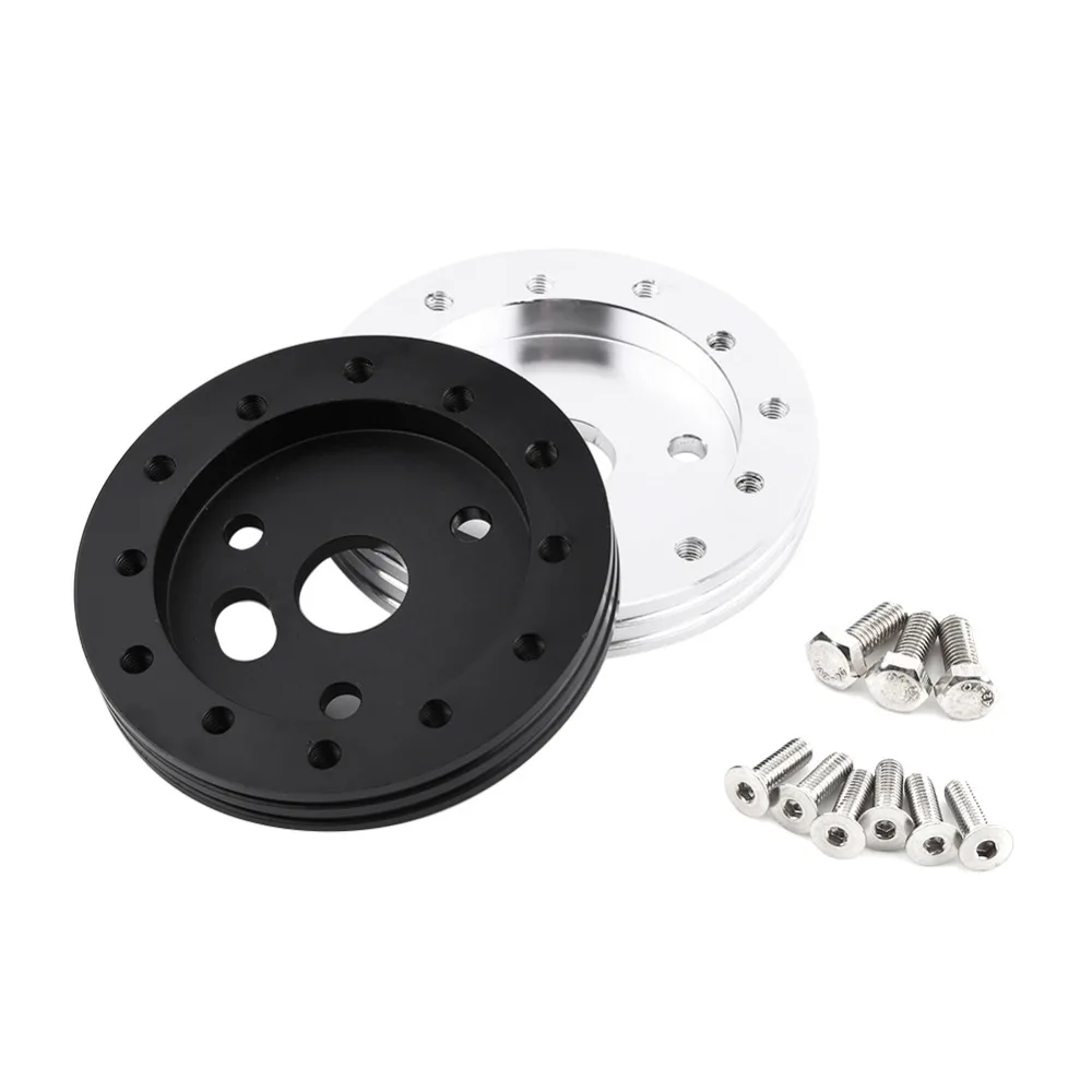 Universal Car Spacer 0.5" Hub for 6 Hole Steering Wheel to 3 Hole