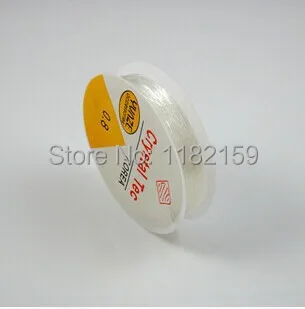 

Free Shipping Wholesale 0.8mm 10Pcs The Elastic line Beading Wire Jewelry Findings Ropes/Cords