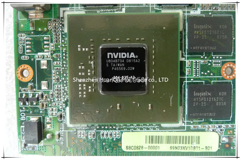 9500M GS nVidia 512MB DDR2 G84-625-A2 видеокарта для ASUS X55SV G71V P/N 08G21VA0120I Ноутбук полностью протестирован