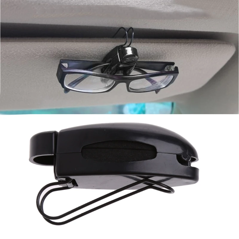 

1Pc Car Auto Sun Visor Clip Holder For Reading Glasses Sunglasses Eyeglass Card Drop shipping