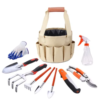 

Garden Tool Set 10 Pcs /set Multi-Functional Garden Kit Practical/Trowel/Rake