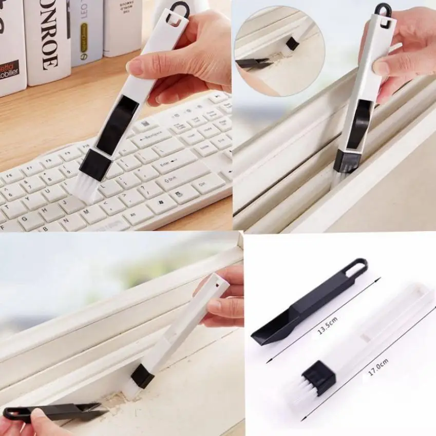 Multifunctional Brush Slot Window Computer Cleaning Tool Kitchen