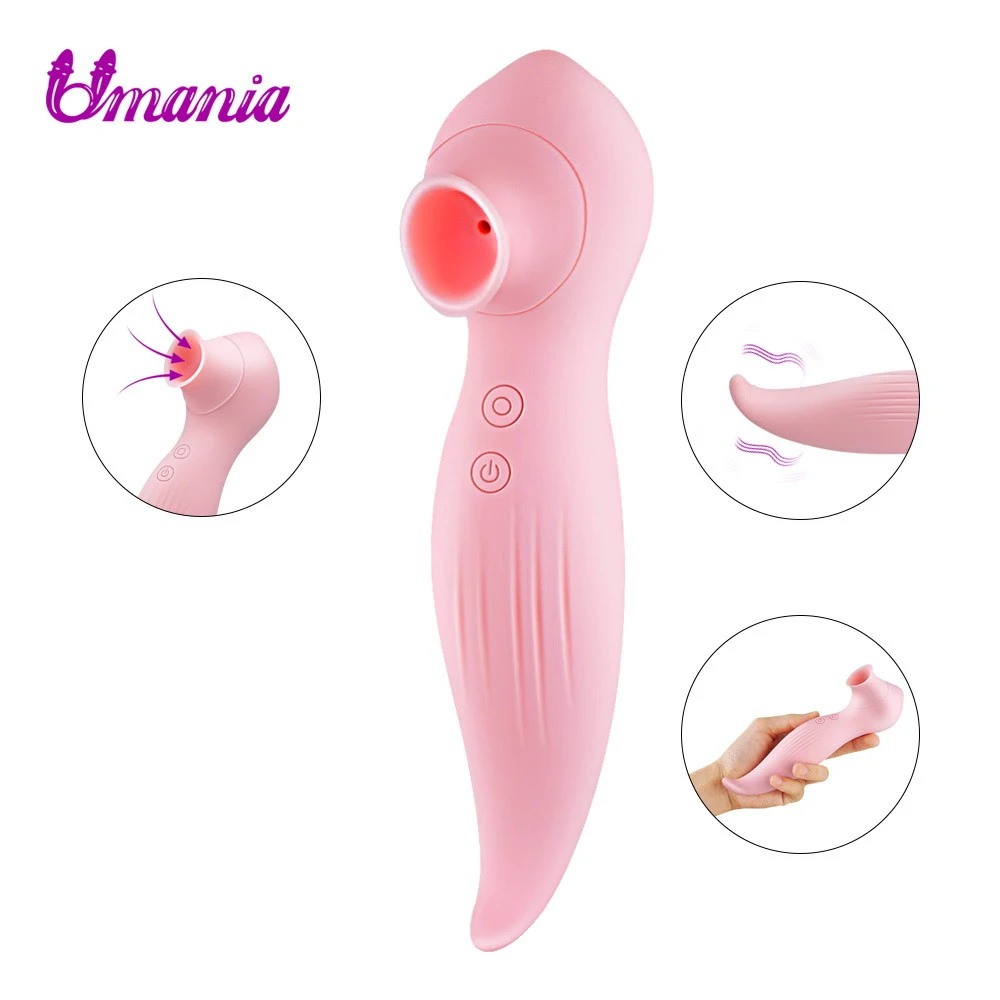 8 скоростей сосания Вибраторы G spot Клитор стимуляция Силиконовый Вибрирующий для