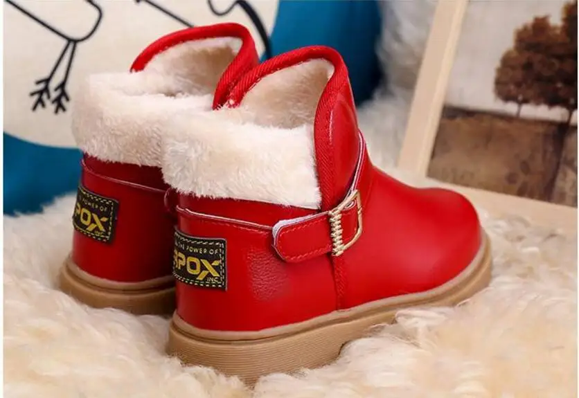 Children PU snow boots-20