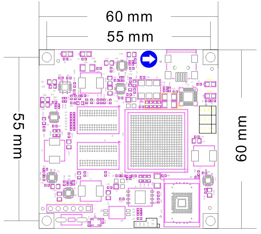 RealQvol XILINX ZYNQ AX7015 FPGA ARM Coretex-A9 XC7Z015 PCIE HDMI Оптическое волокно Gigabit Ethernet RG45