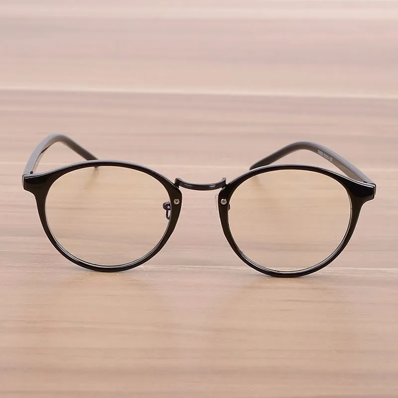 Nossa круглая оправа для очков прозрачные линзы Женские винтажные простые очки оправы мужские очки оправа очки оптические очки