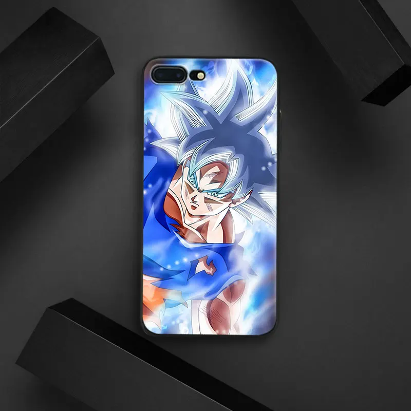 

Dragon Ball super Goku ultra instinct Soft Silicone Phone Case Cover Shell For Apple iPhone 5 5s Se 6 6s 7 8 Plus X XR XS MAX