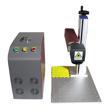 

30W split fiber laser marking machine machine laser engraving machine Nameplate laser marking mach stainless steel