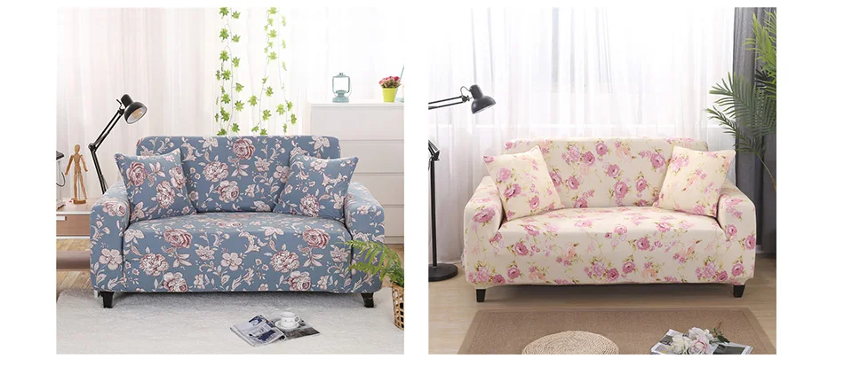 Европейский стиль, цветочный чехол для дивана, плотная накидка, универсальный эластичный чехол для дивана, кресло, секционный диван, чехлы для дивана, протектор мебели