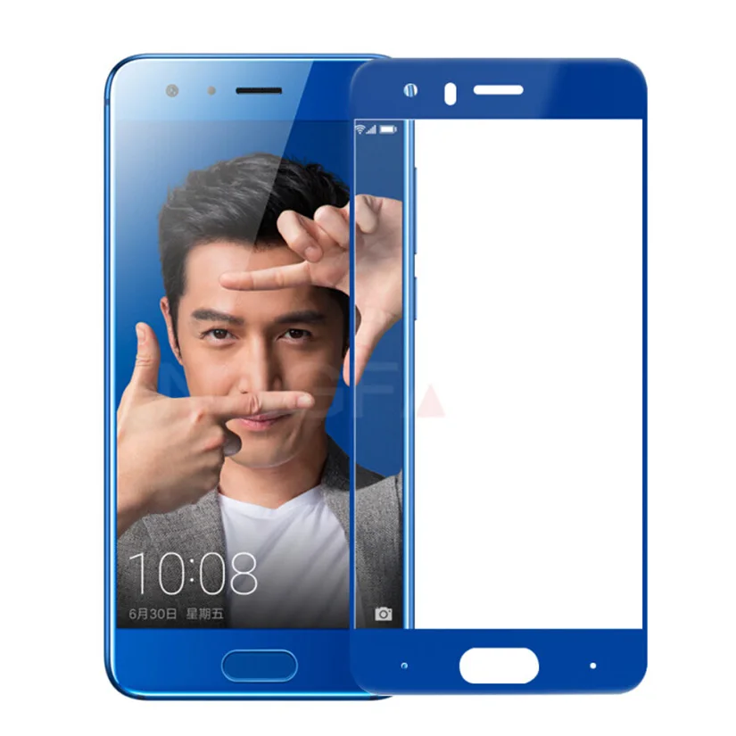 2.5D закругленная кромка полная защита экрана для Huawei Honor V9 V10 9 Lite закаленное стекло