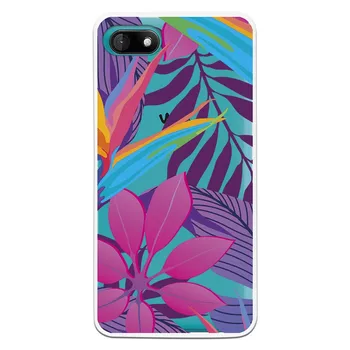 

Stand case costume drawing Leaves WP017 for Wiko Sunny 3