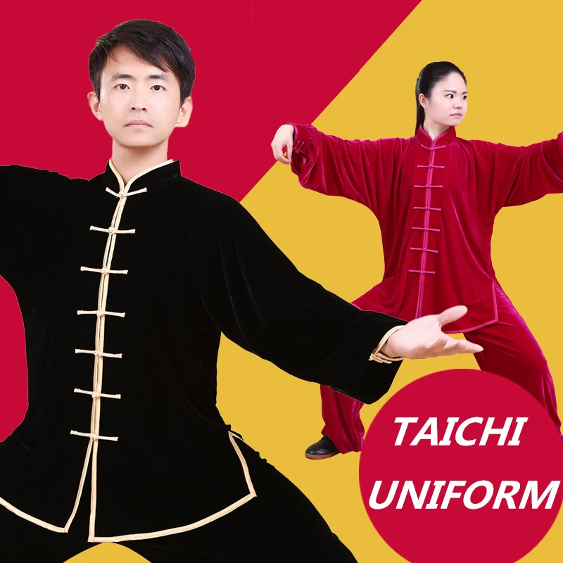 Chinese Taichi Clothes Uniform Moring Exercise Taiji Clothing Kungfu