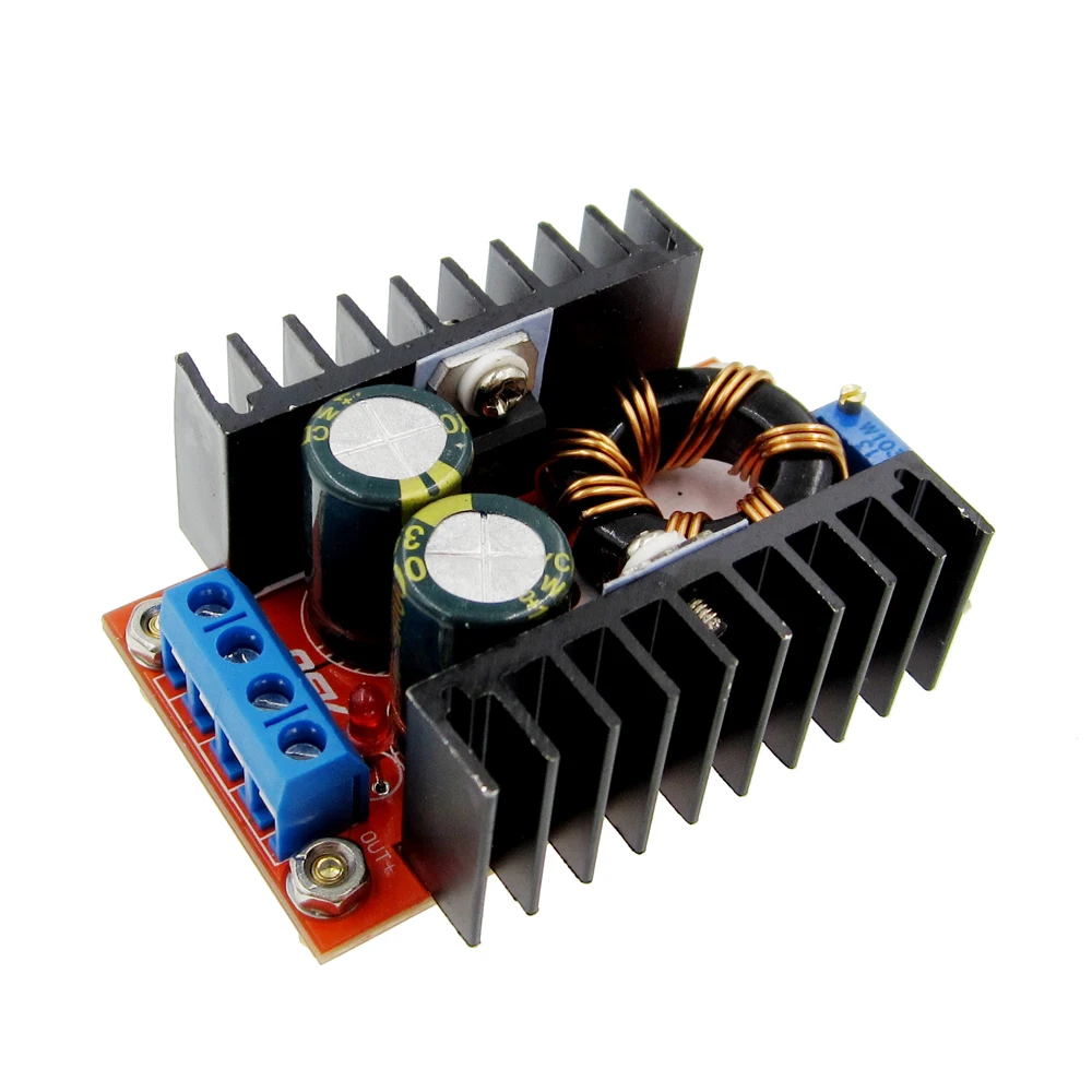 

1pcs 150W Boost Converter DC-DC 10-32V to 12-35V Step Up Voltage Charger Module TK0446