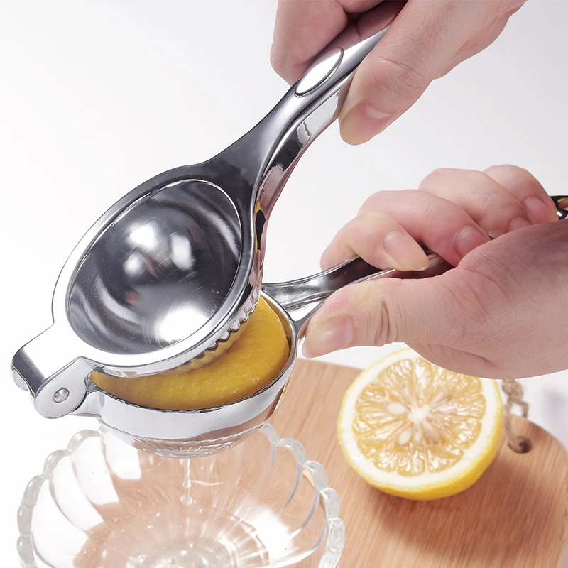 Stainless Steel Squeezer Manual Juicer Citrus Lemon Lime Hand Press Kitchen Tool
