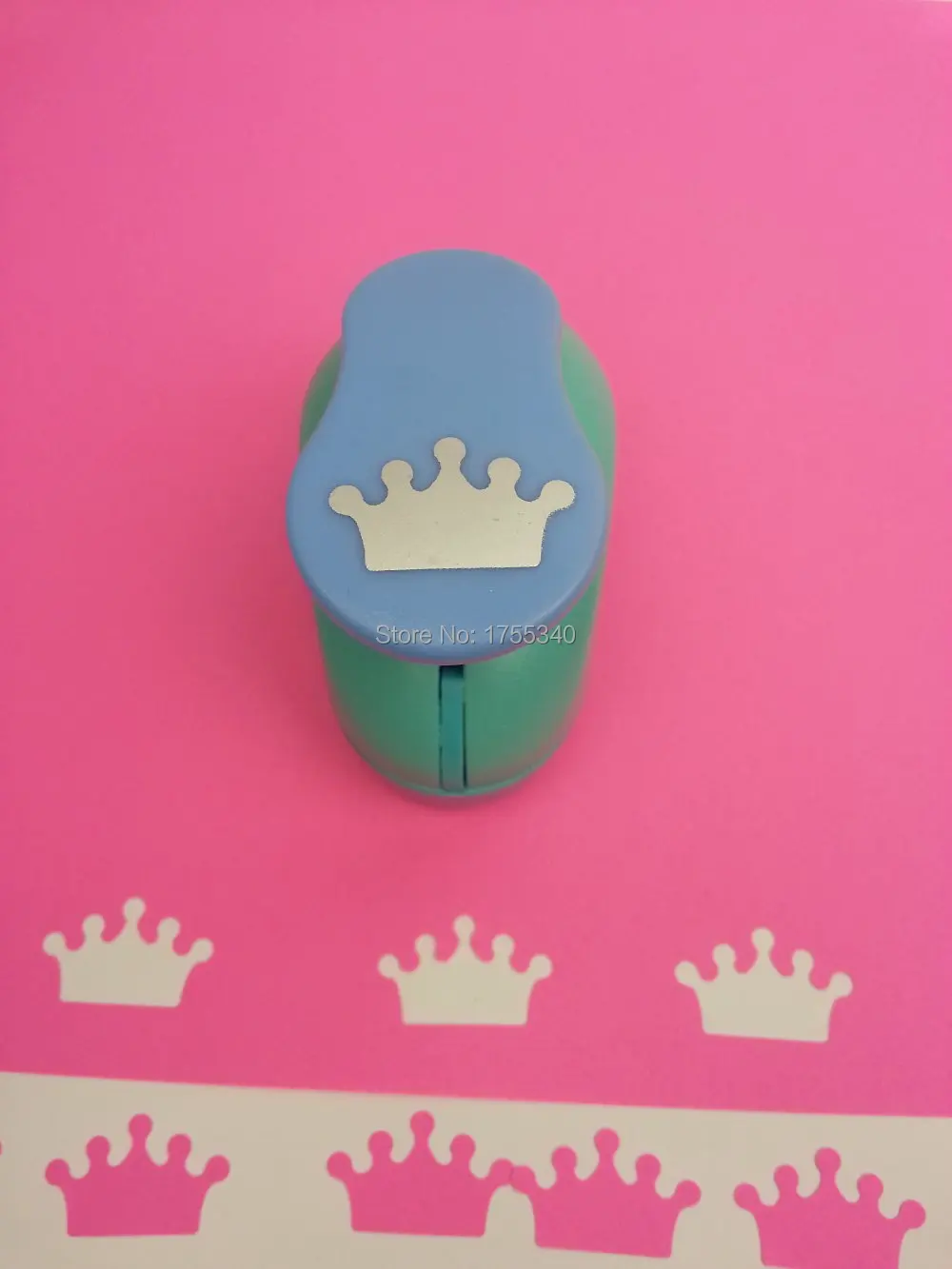 

free shipping 1pc 25mm crown shape of eva foam punch/craft punch for sracpbooking handmade arts work/punches for DIY arts