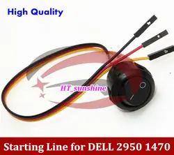 Высокое качество Мощность начиная переключатель линия кабель обычно открытым три линии для Dell 2950 1470 server
