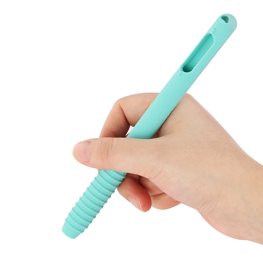 Цветной мягкий силиконовый Совместимый Чехол Для Apple Pencil совместимый с iPad Tablet
