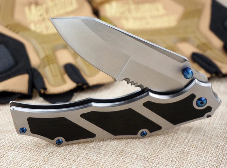 2017 New Serrated Hunting Knife Folding Tactical Survival Knife