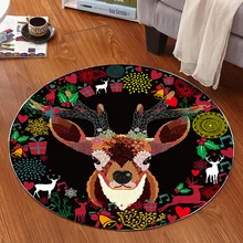 Детский игровой круглый коврик Tapete Infantil детские коврики детские игры коврики для игр Детские Мультяшные животные принт с игрушками коврики tapis