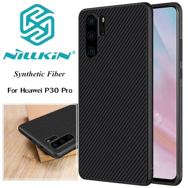 Nillkin синтетическая карбоновая Пластиковая Задняя крышка для huawei P30 Pro ультра тонкий чехол для huawei P 30 Pro